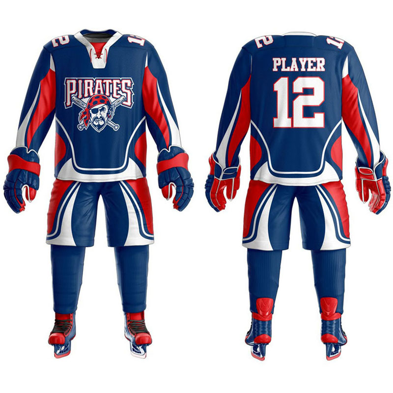 100% Polyester Ice Hockey Uniform