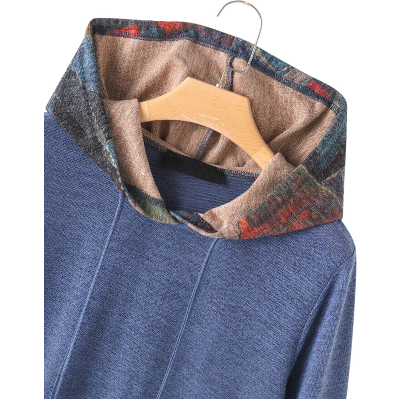 Patchwork Printed Hoodies